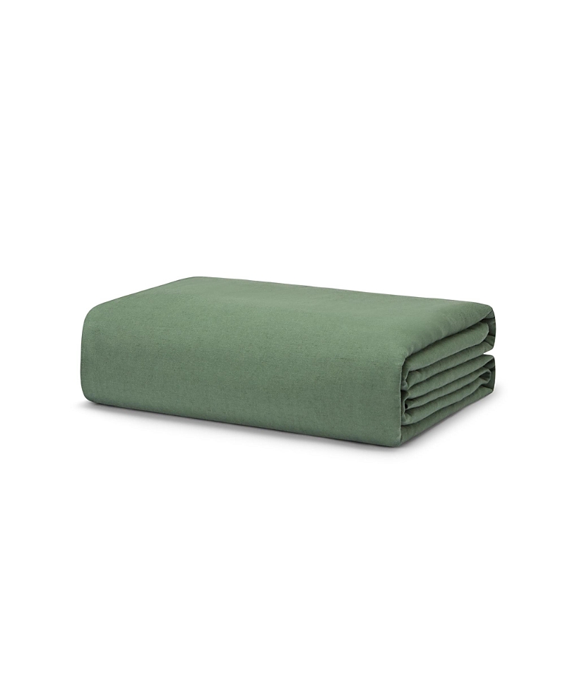 Piglet In Bed Linen Blend Duvet Cover, King In Green