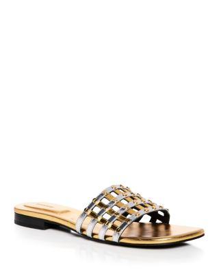 SIMKHAI - Women's Rivet Flat Sandals