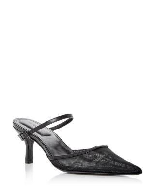 SIMKHAI - Women's Kieran Mesh Buckle Pumps