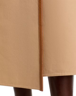 Reversible Wide Notch Lapel Jacket & Skirt