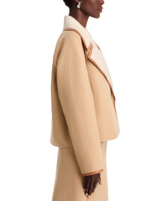 Reversible Wide Notch Lapel Jacket