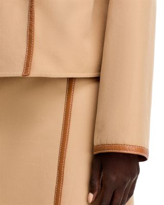 Reversible Wide Notch Lapel Jacket