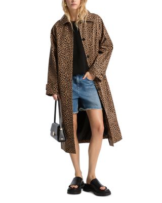 Michael Kors - Cheetah Balmacaan Coat