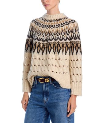 STEVE MADDEN - Suzette Open Stitch Sweater