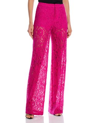 Livvy Lace Straight Leg Trousers