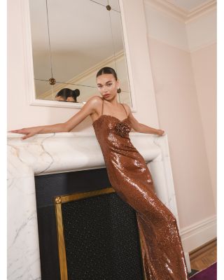 Beatrice Sequined Gown