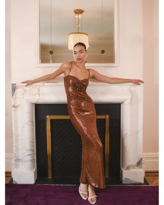 Beatrice Sequined Gown