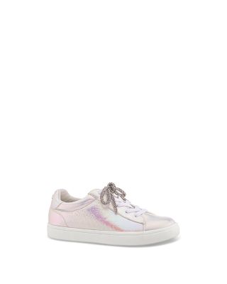 Girls' Kalen Rhinestone Bow Slip On Sneakers