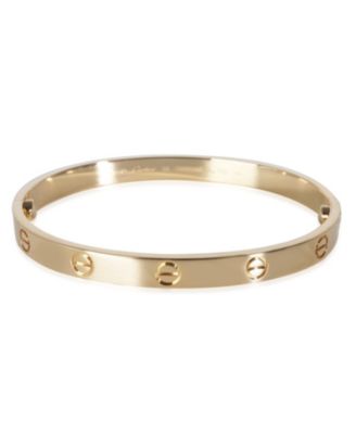 Pre-Owned Cartier Love 18k Yellow Gold Bracelet