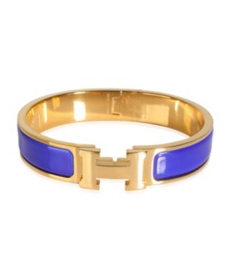 Pre-Owned HERMÈS - Clic H Gold Plated Bracelet
