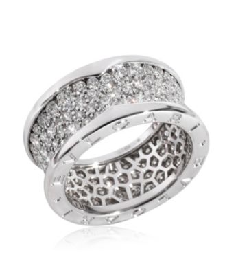 B.zero1 18k White Gold Ring