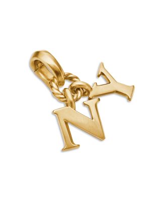 David Yurman - 18K Yellow Gold NY Pendant