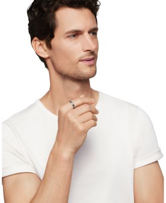 Men's Gray Titanium 4mm Classic Band