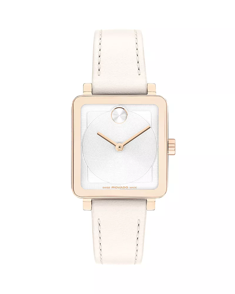 Movado Bold Evolution 2.0 Tank Square Watch, 28mm x 26mm