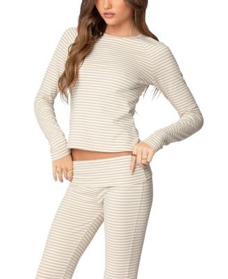 Kaeli Stripey Long Sleeve T Shirt