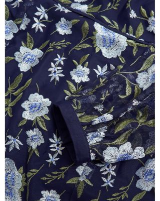 【Hobbs London】LOIS 刺繍ミディドレス Lois Embroidered Dress | Hobbs US |