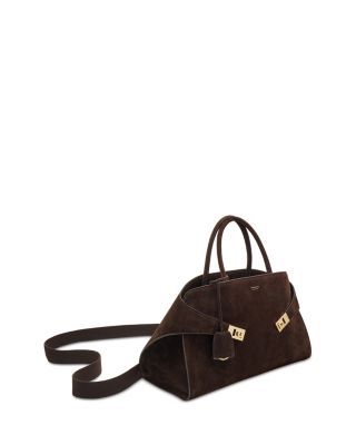 Medium Suede Hug Handbag