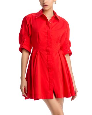 SIMKHAI - Jazzie Poplin Mini Dress