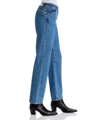The Westley High Rise Ankle Jeans in Blue Mere