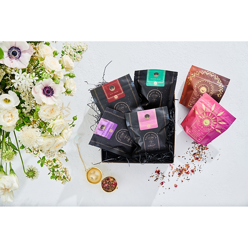 Magic Hour Herbal Magic Sampler Tea Box: Caffeine Free Teas For Sleep, Digestion & Immunity