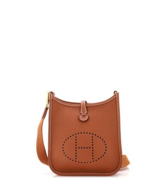 Pre-Owned Hermes Tpm Evelyne Bag Gen Iii Clemence