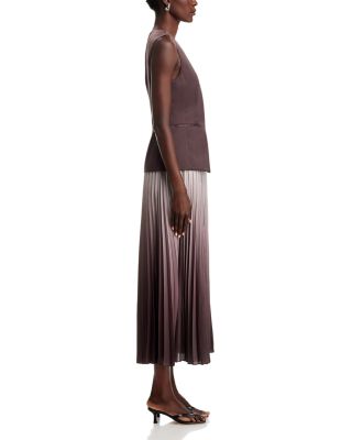 Lauren Mixed Media Dress