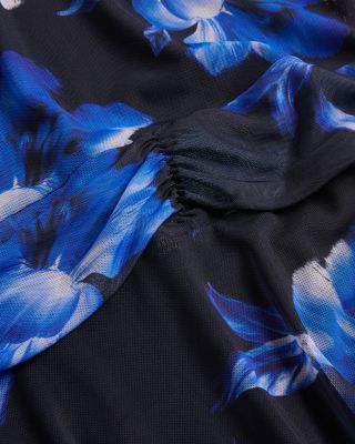 Carmall Gathered Mini Dress