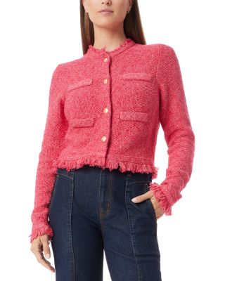 Sam Edelman - Indria Fringe Button Front Cardigan
