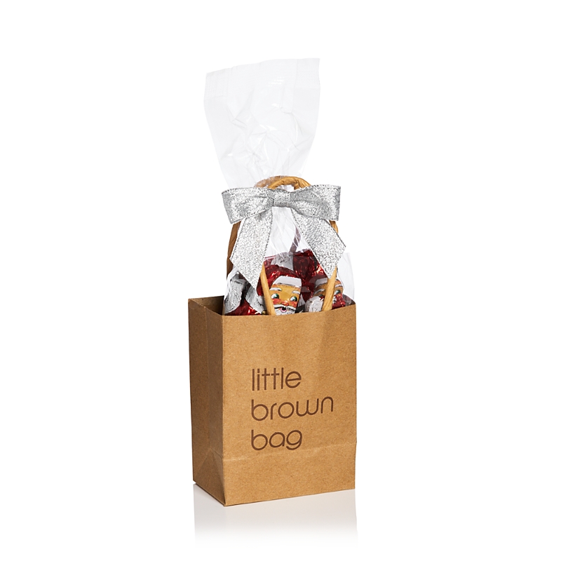 Bloomingdale's Little Brown Shopping Bag Filled with Milk Chocolatey Krisp Kringles - Exclusive