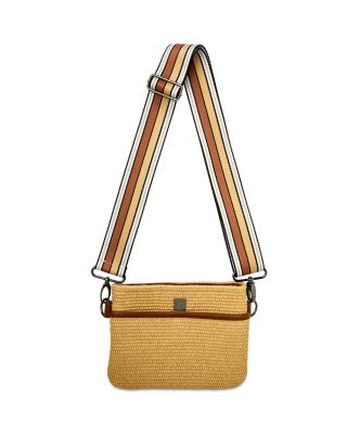 Think Royln - Raffia Crossbody/Belt Bag