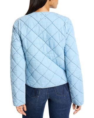 Quilted Denim Jacket