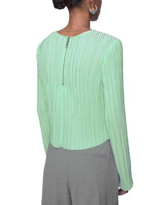  Calista Pleated Top