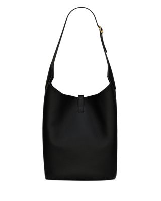 ショルダーバッグ・ポシェット HOBO LE 5 A 7 SHOULDER BAG Saint Laurent - Le 5 à 7 Supple Large Black Smooth Leather Hobo