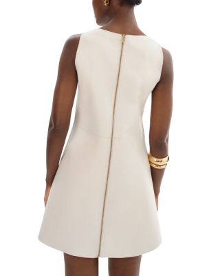 Lozana Reversible Leather Mini Dress
