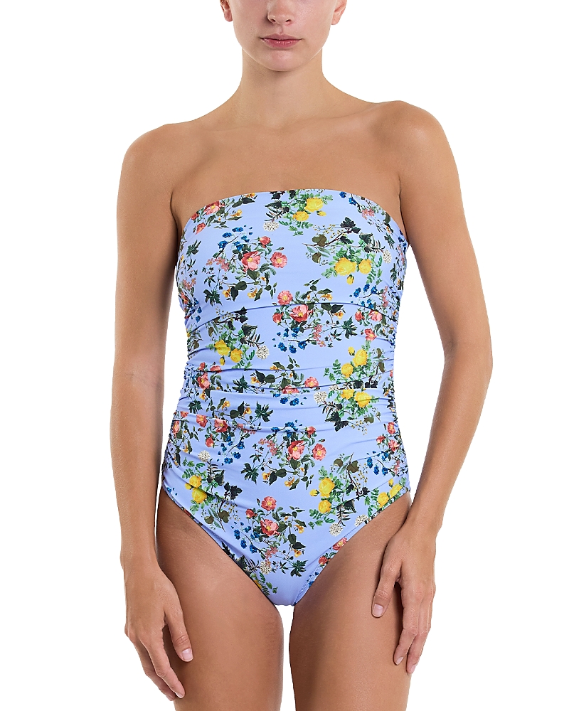 Hanky Panky Bandeau Ruched One Piece Swimsuit