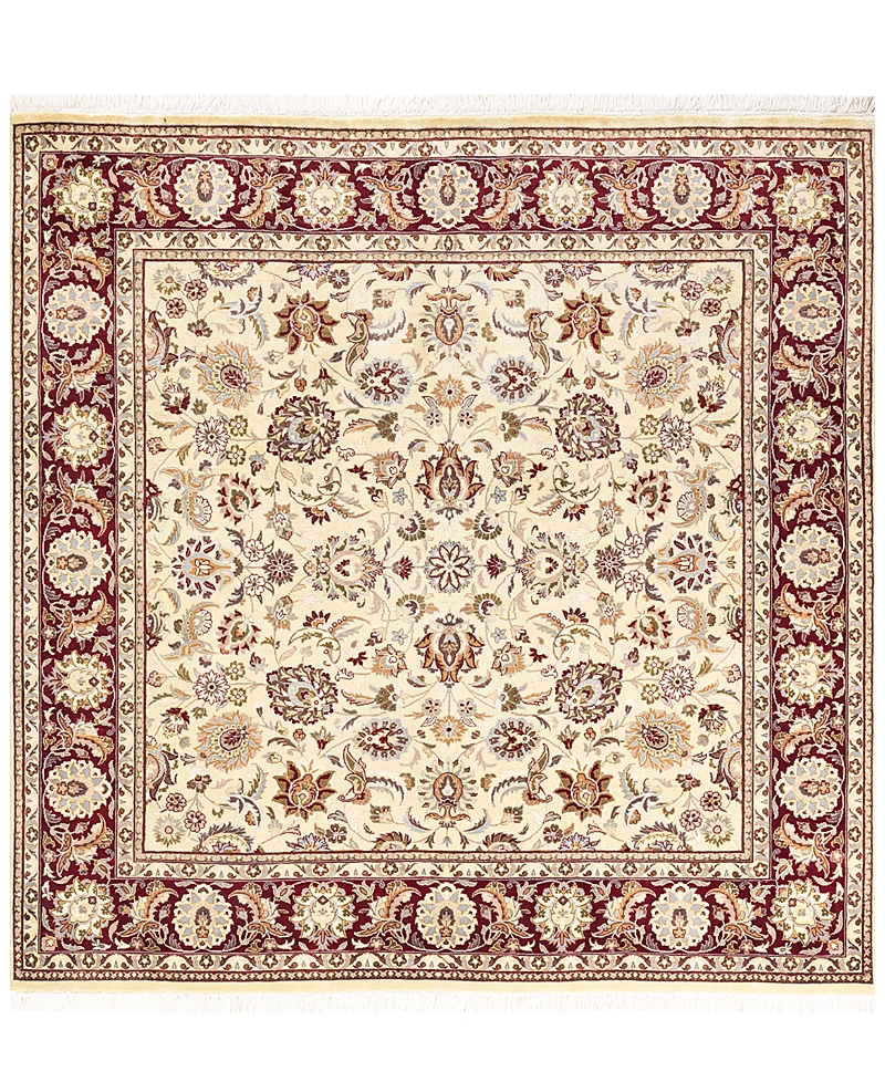 Bloomingdale's Mogul M1159 Square Area Rug, 6'1 X 6'1 In Ivory