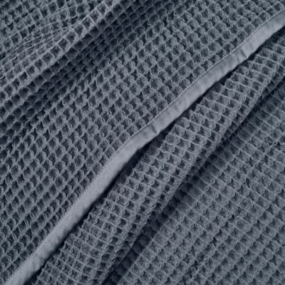 Waffle Organic Cotton Bed Blanket, King/Cali King