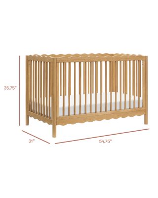 Swell 4 in 1 Convertible Crib with Toddler Bed Conversion Kit