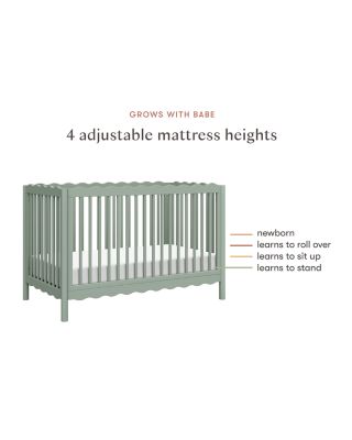 Swell 4 in 1 Convertible Crib with Toddler Bed Conversion Kit