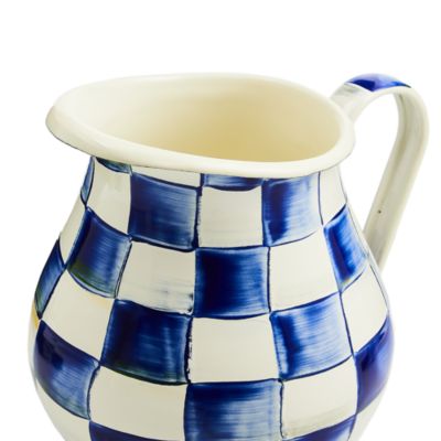 Royal Check Pitcher