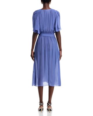 Edjie Belted Fit &amp; Flare Dress