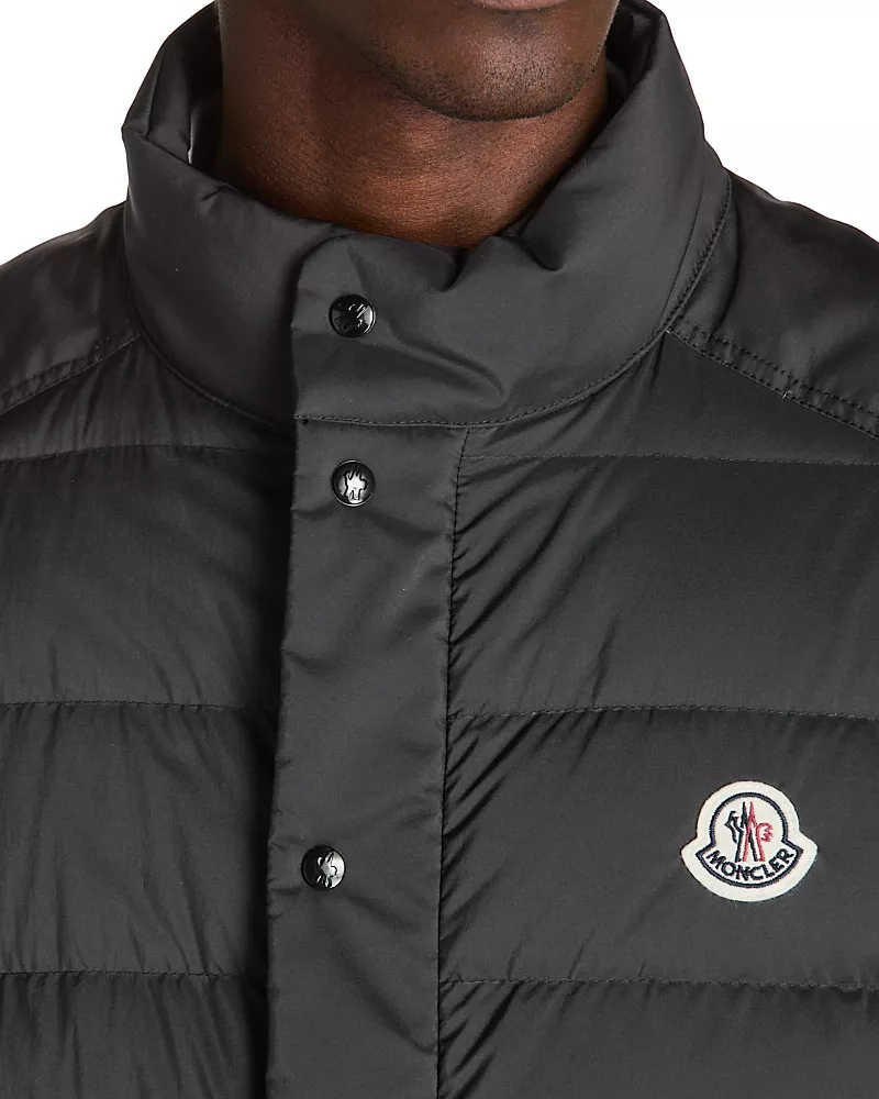 Moncler Selves Padded Short Men's Jacket with Logo
