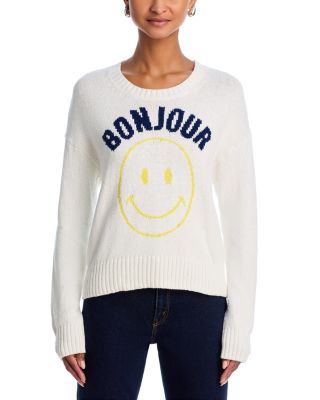 Chunky Graphic Pullover Sweater
