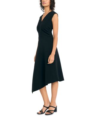 Asymmetrical Midi Dress