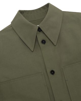 Long Sleeve Button Front Shirt