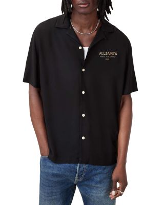 ALLSAINTS - Underground Regular Fit Camp Shirt