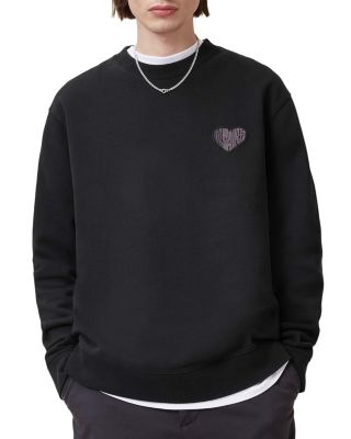 ALLSAINTS - Lover Heart Patch Relaxed Fit Sweatehsirt