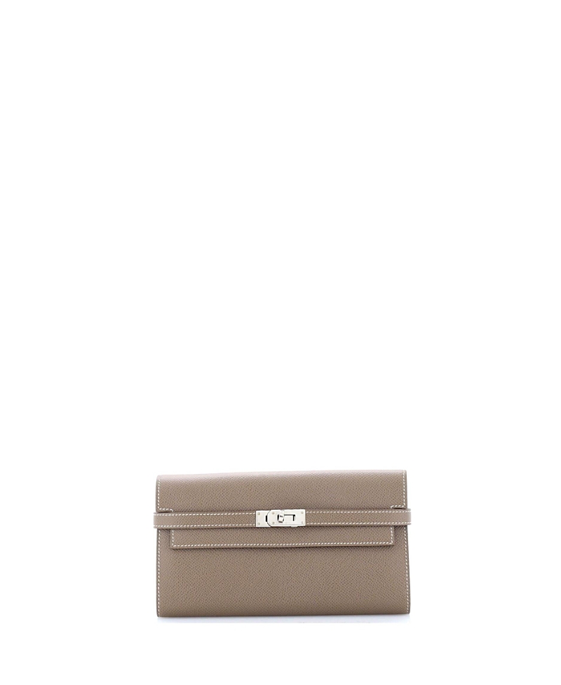 Pre-Owned Hermes Long Kelly Wallet Epsom