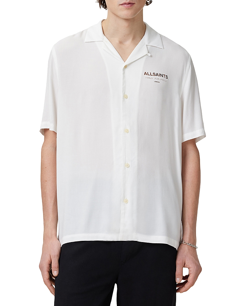 Allsaints Ouija Relaxed Fit Camp Shirt