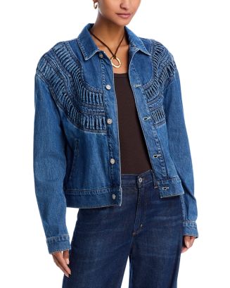 MOTHER The Loop De Loop Denim Jacket | Bloomingdale's